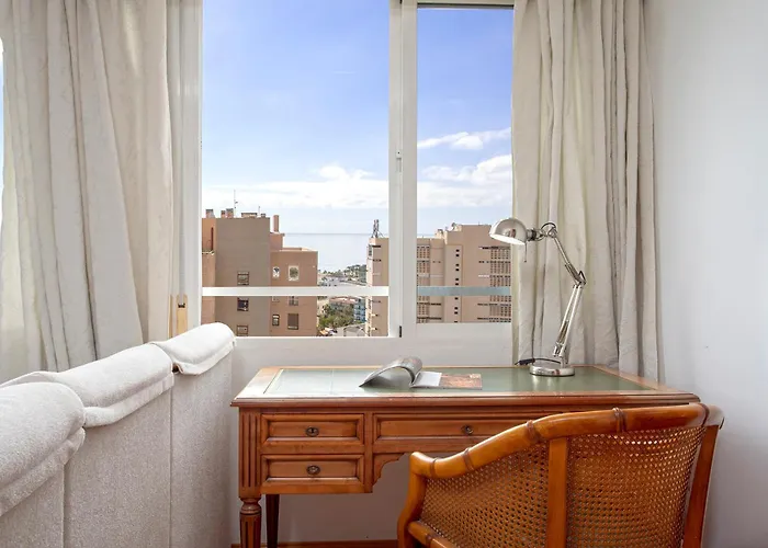 Apartament Playamar Flat In The With Pool, Tennis And Paddle Court, Gardens *