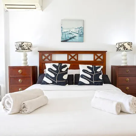 Playamar Flat In The With Pool, Tennis And Paddle Court, Gardens Apartman *