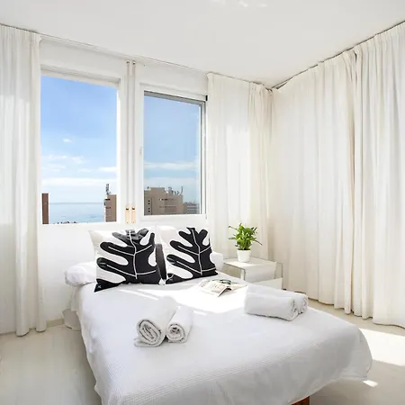 Playamar Flat In The With Pool, Tennis And Paddle Court, Gardens Torremolinos