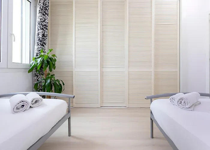 Playamar Flat In The With Pool, Tennis And Paddle Court, Gardens *