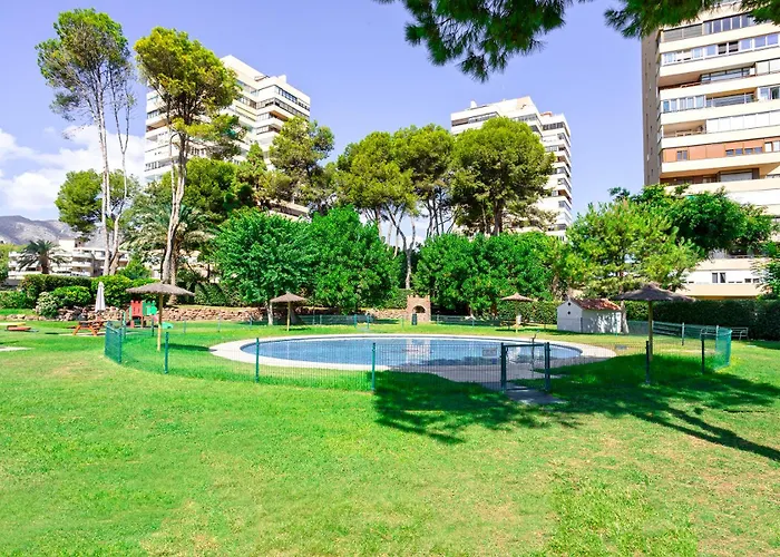 Apartment Playamar Flat In The With Pool, Tennis And Paddle Court, Gardens Torremolinos