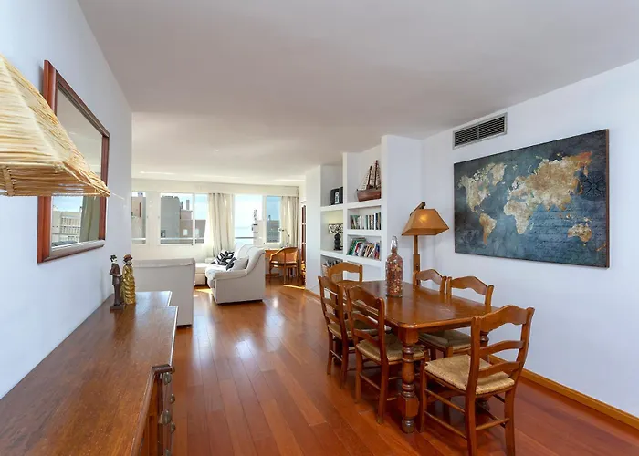 Apartamento Playamar Flat In The With Pool, Tennis And Paddle Court, Gardens