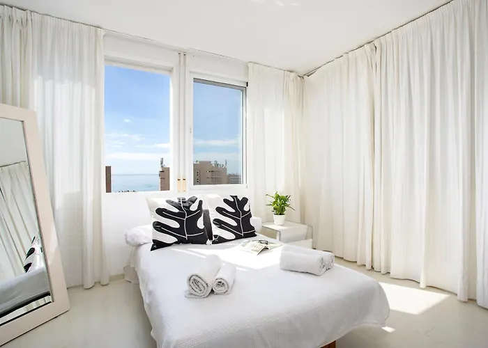 Playamar Flat In The With Pool, Tennis And Paddle Court, Gardens Torremolinos