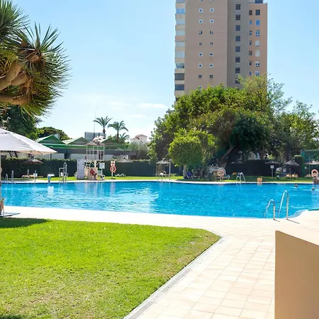 Appartement Playamar Flat In The With Pool, Tennis And Paddle Court, Gardens