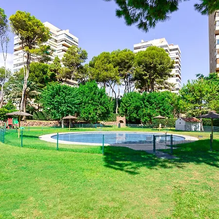 Appartement Playamar Flat In The With Pool, Tennis And Paddle Court, Gardens Torremolinos